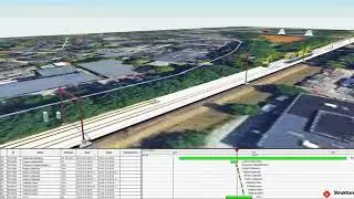Strukton Rail spoorvernieuwing in 4D - Synchro PRO