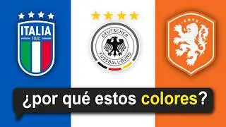 ¿Por qué estas selecciones NO USAN los COLORES de su BANDERA?