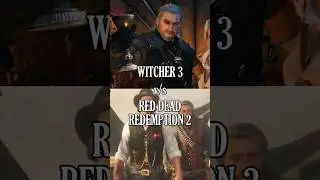 Red Dead Redemption 2 vs Witcher 3 - Ultimate Open World Showdown