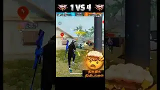 JOD VS PANEL ?💥 1VS4 🤯 P90 JOD OR WOT 🔥 CSR PUSHING 🥵#shorts#ff#1vs4#hacker#csrank#fftamil#ffshorts
