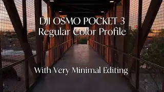 Default DJI OSMO Pocket 3 Color Profile
