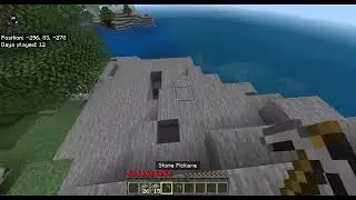 Playing Minecraft Survival E5 (With the Combine Tools Addon)