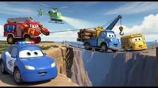 Bridge Collapse Danger! Heavy Load Rescue 🌉 | Robocar Poli | Physics for Kids & Safety Lessons