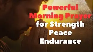 God Is With You in the Storm | Powerful Morning Prayer for Strength, Peace & Endurance