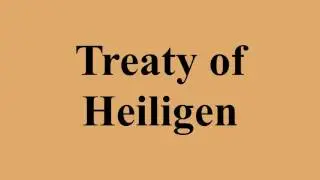 Treaty of Heiligen