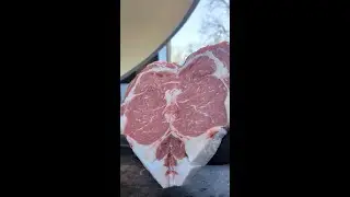 Heart Shaped Ribeyes for Valentines Day