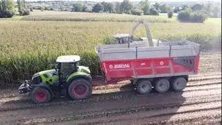 Jaguar 980 à l'Ensilage de Maïs 2021 !