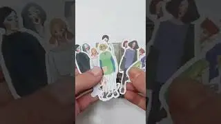 Green car 🚃 vintage theme scrapbooking/journaling