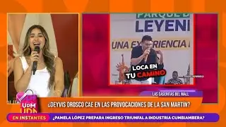 ¿DEYVIS OROSCO CAYÓ EN LAS PROVOCACIONES DE ANDREA SAN MARTÍN? | #undíaenelmall