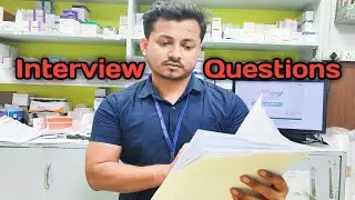 Interview questions for hospital pharmacist || vacancy for pharmacist