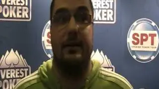 Spanish Poker Tour Valencia - Entrevista con  Bruno Ortu&ntilde;o