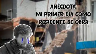 Mi primer día como residente, sale mal 😂😂  (Fail en obra)
