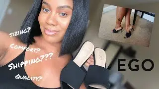EGO Shoe Review | Briana Pointed Peep Toe Mule