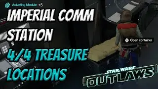 Imperial Comm Station - All 4/4 Treasure Locations | Star Wars Outlaws