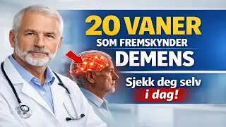 Legene har listet opp 20 vaner som fremskynder demens. Sjekk deg selv i dag!
