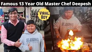 13 Years Old Master Chef | Faridabad Street Food | Fire Chilli Potato by Dipesh | Yummy Food India