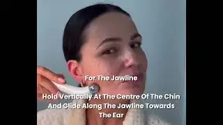How To Use The Pure Derma Microcurrent Facial Toning Device #microcurrent #ems #skincare #facelift