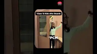 Class 12th Kids after Boards Exam 😭 JEE BITSAT CET #shorts #class12 #boardexam #science #jee2025