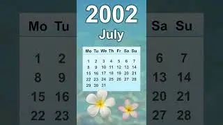 July 2002 Calendar
