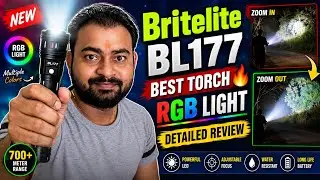 आग🔥लगाने वाली टॉर्च || Britelite BL-177 Best  Powerful Torch #vishalsaxena 