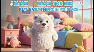 How to Make Your Bed! 🛏️ Fun Morning Routine Song for Kids | Jungle ABC