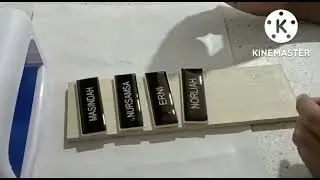Nametag epoxy