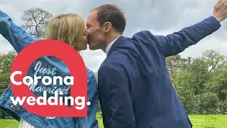 Couple tied the knot in a solitary wedding after COVID-19 | SWNS