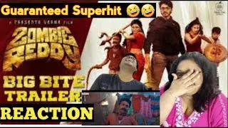 Zombie Reddy| Zombie Reddy Official trailer |Prasanth Varma|Zombie Reddy trailer REACTION|Teja Sajja