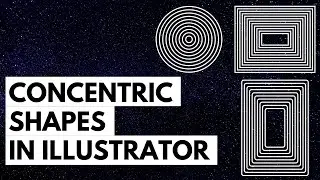 Illustrator &mdash; Концентрические фигуры &mdash; круги, прямоугольники и скруглённые прямоугольники