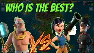 Boom Beach Imitation Gameplay - Who is the Best - Warriors Mania - Smoky Zooka - 17.02.2017
