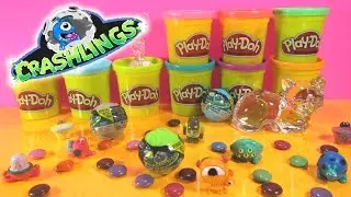 Crashlings Opening video, Brachio (Insect), Solar (Alien) and Rocktopus (Sea Life-Ultra Rare) - CKC