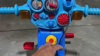 Fisher Price PAW Patrol Toddler Tricycle Lights & Sounds Trike Toy Bike with Handlebar Grips & Stora