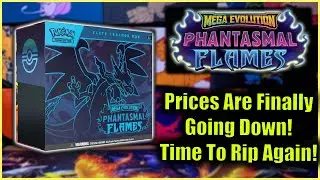Opening A Pok&eacute;mon TCG Mega Evolution Phantasmal Flames Elite Trainer Box