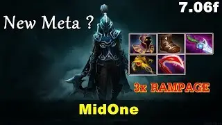 MidOne - phantom assassin New Meta 3x Rampage - Dota 2 7.06f