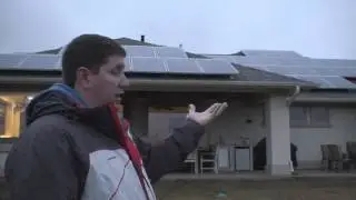 Interview about solar panels and foam insulation