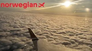 TRIPREPORT | STUNNING SUNSET VIEWS! | Norwegian (ECONOMY) | B737-800 | 🇫🇮 HELSINKI - 🇩🇰 Copenhaguen