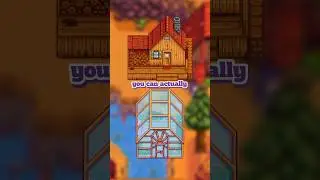 Знаете ли вы, что в Stardew Valley можно передвинуть это здание? #stardewvalley