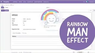How To Show RainBow Man Effect In Odoo