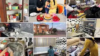 After Eid Routine cleaning|| summer routine || aniversery celebrtion|| productive routine||