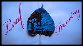 Leaf amazing painting drawing full video #leafdrawing #amazingdrawing 🍃🍃☺️🥰#Drawing SANJIB