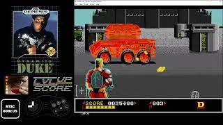 HIGHSCORE - Dynamite Duke - Megadrive 107570pts (Super)
