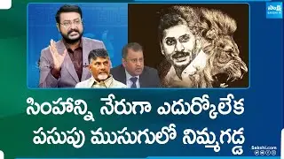 Debate over Chandrababu Complaint on Pension | Nimmagadda Ramesh TDP | Big Question |@SakshiTV