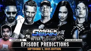 Прогнозы эпизодов WWE SmackDown 5 сентября 2025 г. | После Clash in Paris | Action Dream Mania