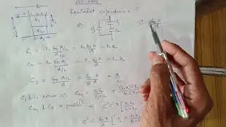 JEE Mains 2021, Parallel plate capacitor  #capacitor #physics  #physicswallah 