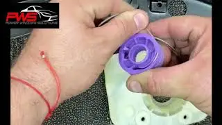 How to repair window regulator for bentley continental