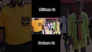 Bokaro vs Mithun fc coming inside the ground Semi final match