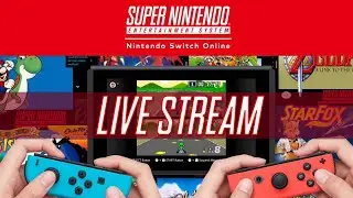 SNES Nintendo Switch Online | Member Live Stream (10/5/2019)