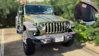Установка видеорегистратора в стиле OEM на Jeep Wrangler Rubicon 2023 года выпуска.
