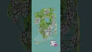 GTA 5 vs GTA 6 | Which map is better? #gta5 #gta6 #shorts