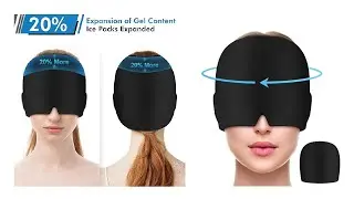 Unboxing Migraine Relief Cap - Cold Therapy Ice Head Wrap for Headache | Pros and Cons | TPG